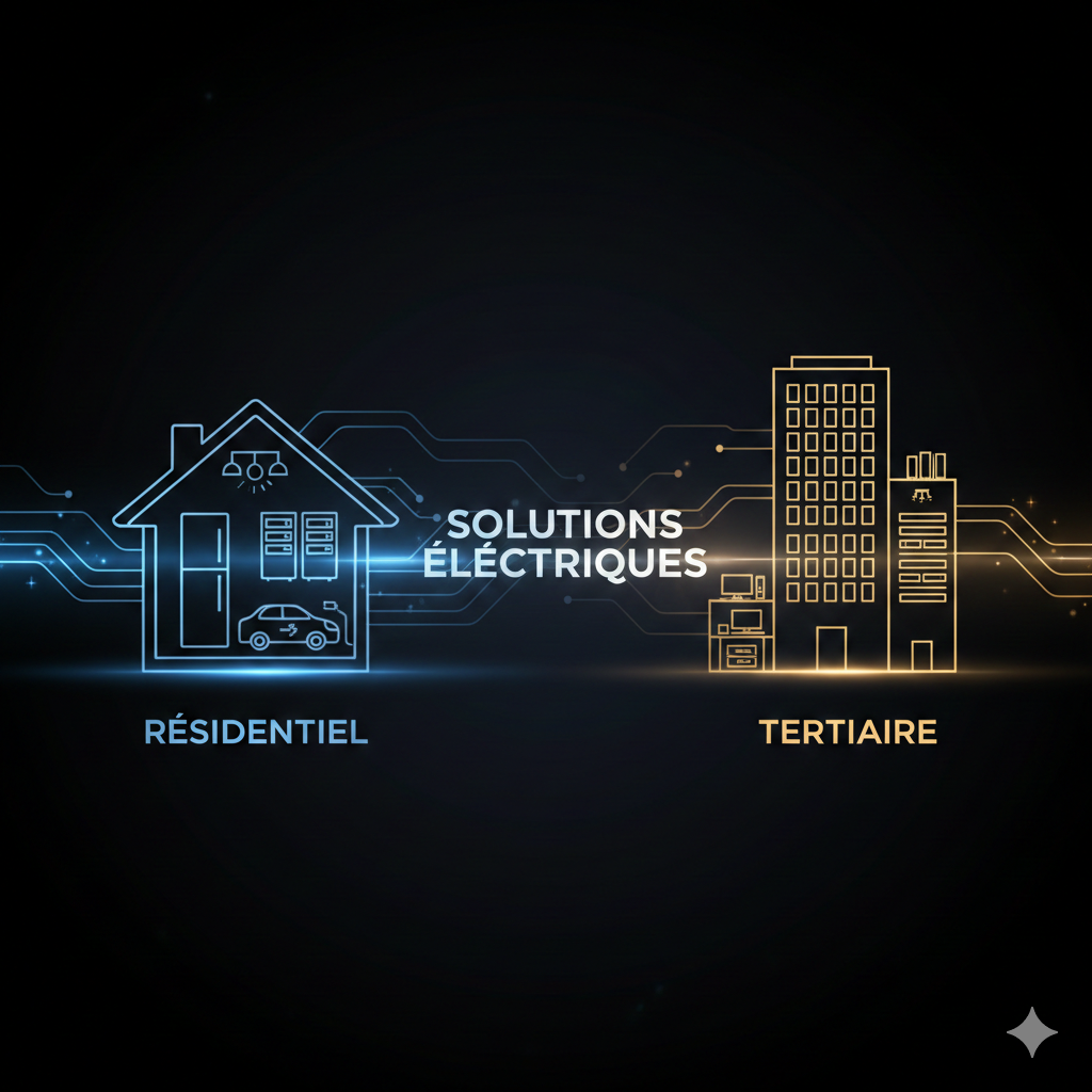 Solutions électriques résidentiel et tertiaire